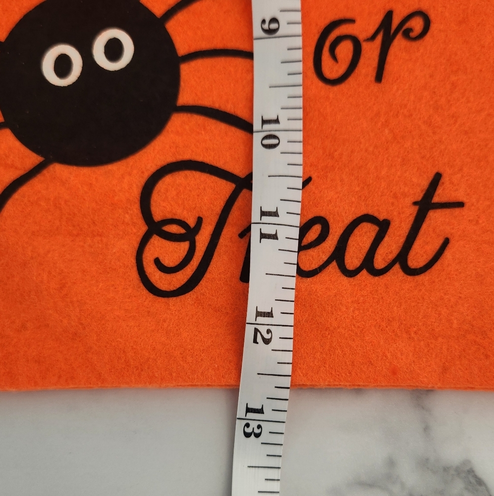 Halloween Orange Trick or Treat Tote Bag - Picture 6 of 8